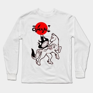 Okami Amaterasu Long Sleeve T-Shirt